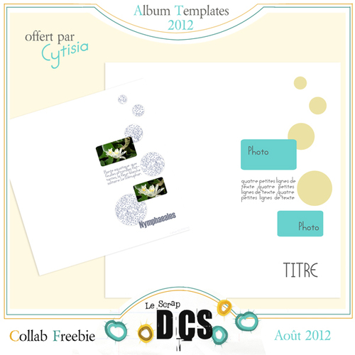 DCS Album Templates d'AOÛT