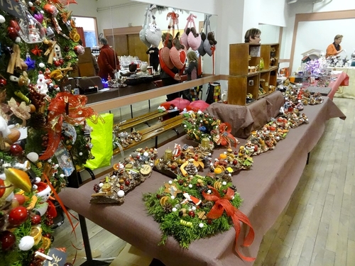 Le marché de Noël 2013 à Sainte Colombe sur seine
