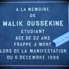 malik oussekine