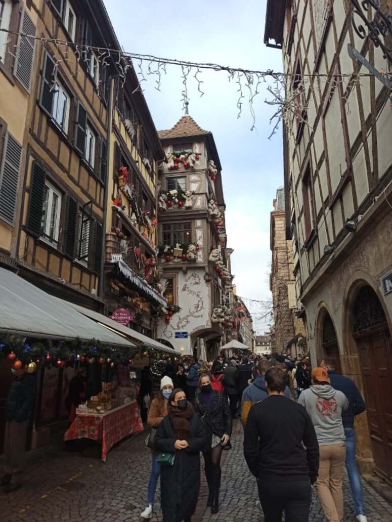 Marché Noël Strasbourg.