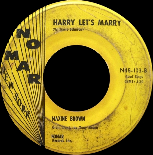 Maxine Brown : Album " The Fabulous Sound Of Maxine Brown " Wand Records WDM 656 [ US ]