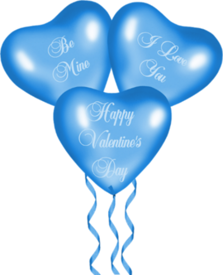 Saint Valentin /couleur bleue