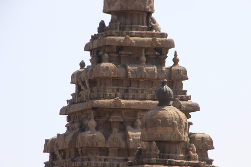 Le temple du rivage à Mahabalipuram