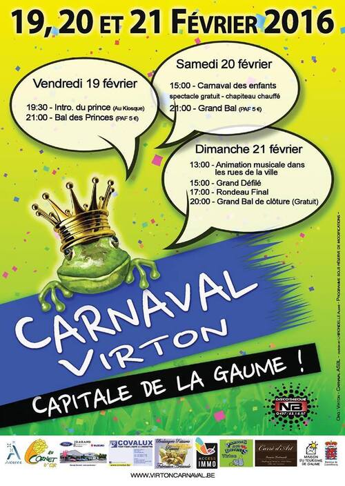 Carnavals en Belgique ce week-end ...