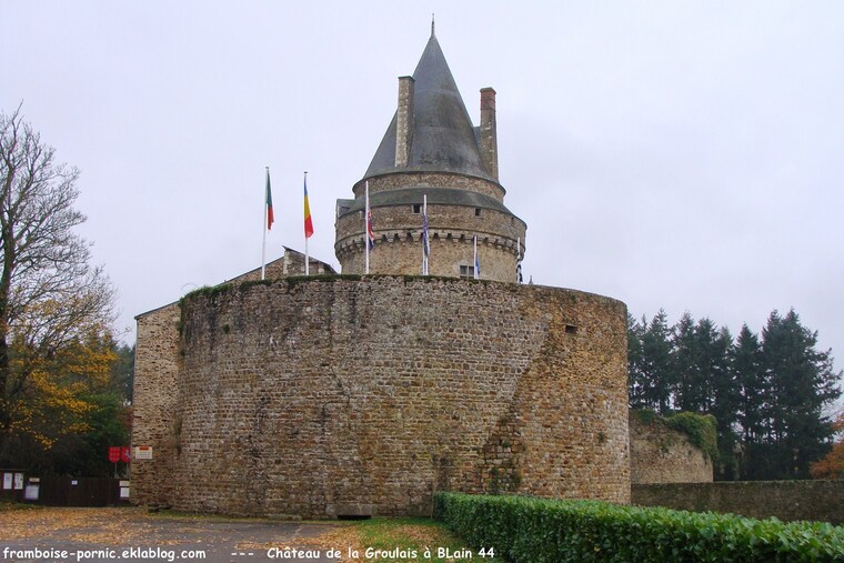 Château de la Groulais à Blain