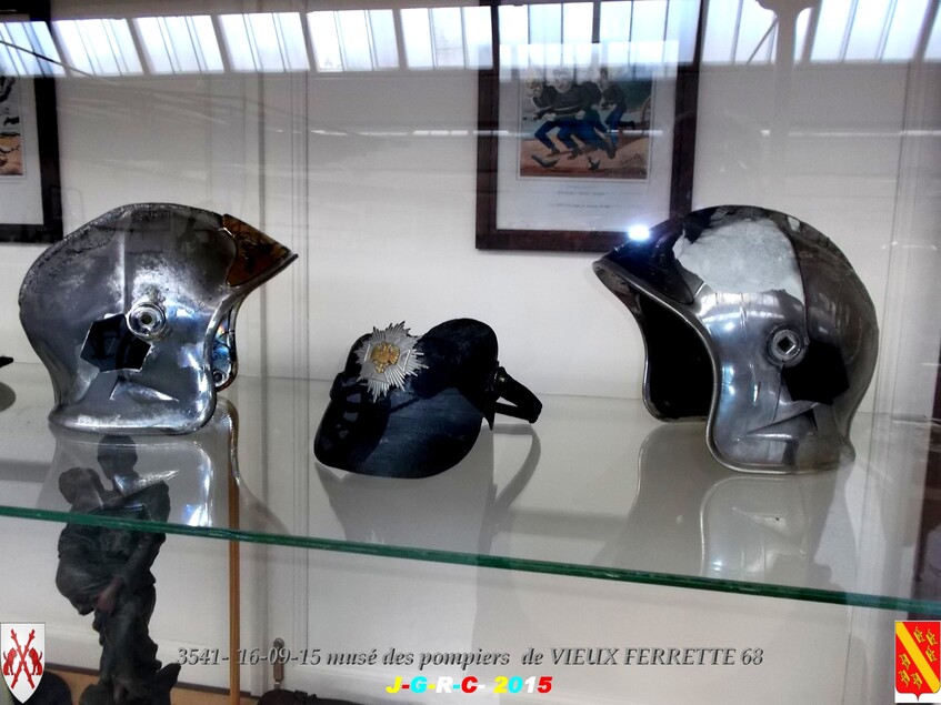 Musée du Sapeur Pompier d'ALSACE  2/4  09/26   VIEUX FERRETTE  68   D  03-08-2016