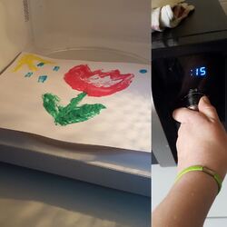 Activité du mercredi : Peinture 3D