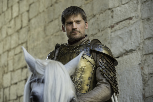 Jaime en armure Lannister, une première