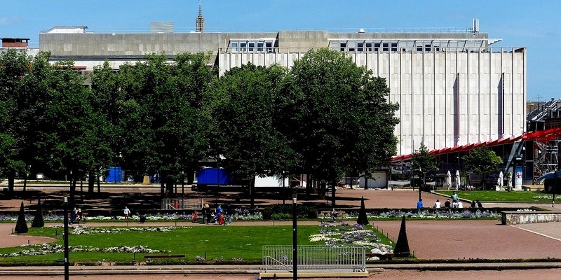 Metz / Horizons lointains depuis les Galeries Lafayette...