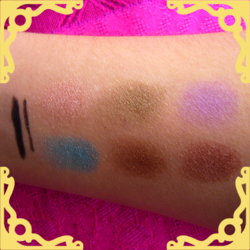 Palette Preen Shadow, Urban Decay - Swatches, avis