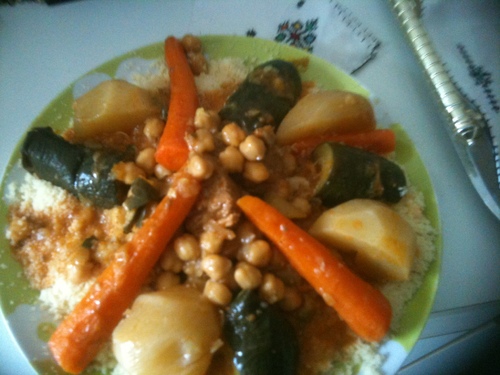 Couscous aux 4 légumes