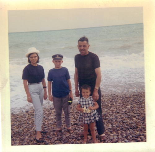 vacances 1964 cote d'azur 