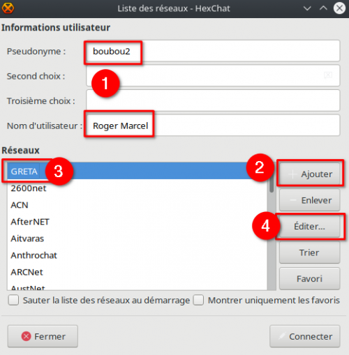 Installer et Configurer HexChat pour accéder au salon TSSR