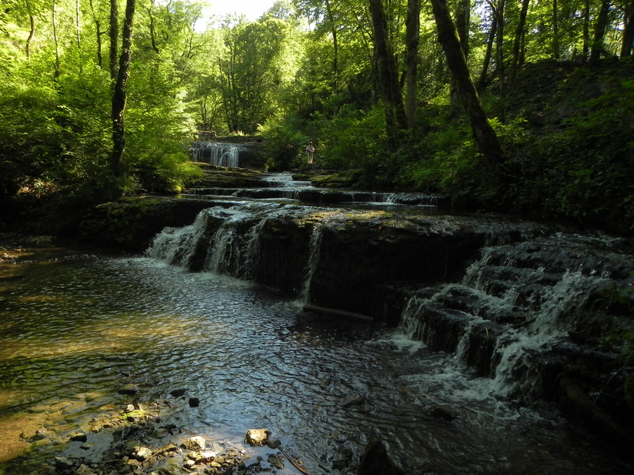 le saut du château Garnier dans le Jura