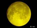 lune jaune