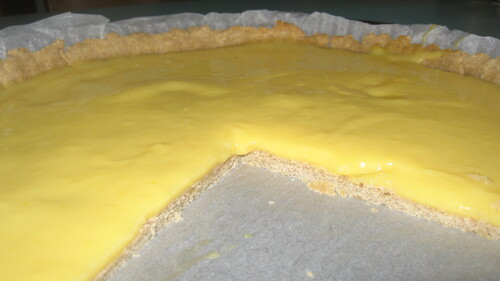 Tarte au citron sans lactose