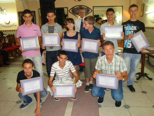 Classes d'examen - Remise des diplômes du mérite