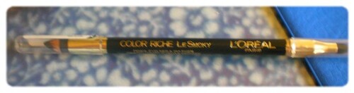 Revue : Color riche Le Smoky 201 Black velour de l'Oréal.