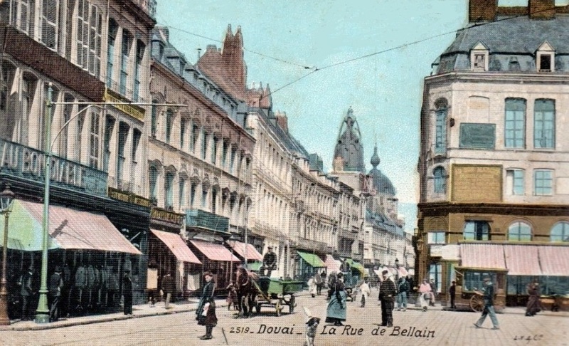 Douai : La Rue de Bellain (1)