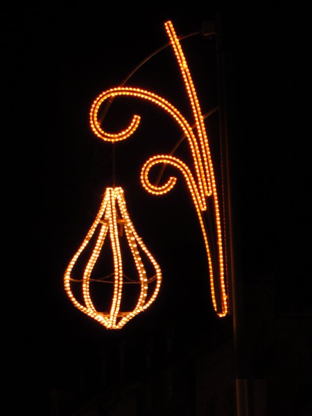 Châtillon sur Seine illuminée pour les Fêtes 2012