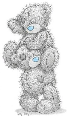 Dessins Tatty Teddy + Credy