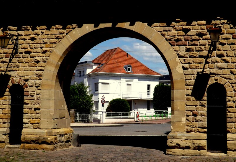  Schlossberg surplombant la ville de Forbach 