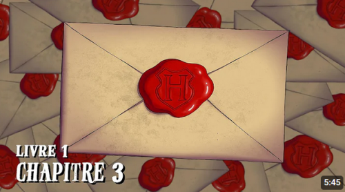 liens extraits vidéos, persos et lieux + résumé chap3 T1 Les lettres de nulle part