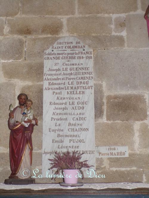 Carnac, la chapelle saint Colomban