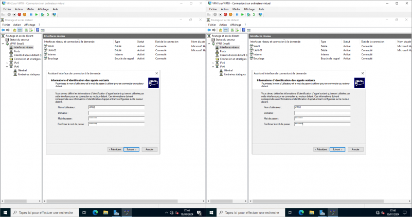 Configurer un VPN L2TP/IPsec de site à site sur Windows Serveur 2022
