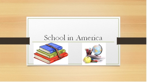 School in America