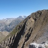 Progression sur la crête devant le Vignemale