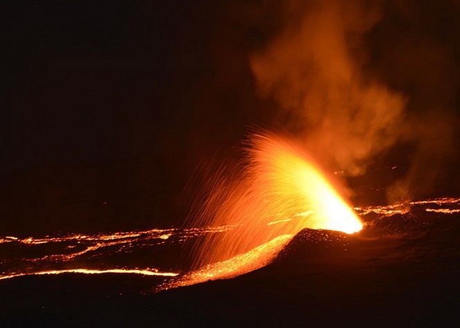 Piton de la Fournaise: Une éruption sensationnelle!