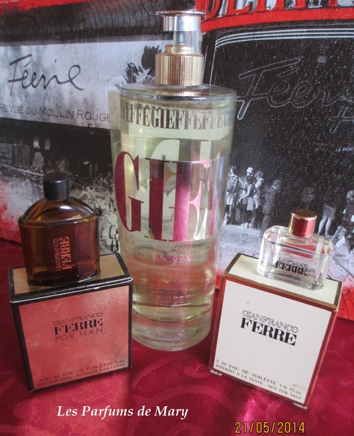 Parfums "GIANFRANCO FERRE" et "ROCHAS" pour HOMMES.......
