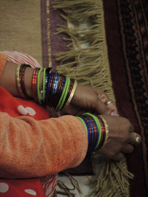 Inde 2014- Jour 8- Fabrique de tapis