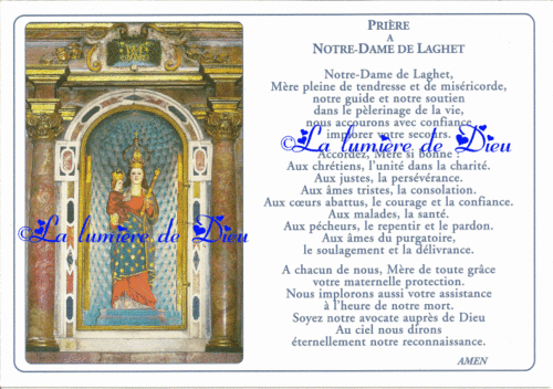 Prière à Notre-Dame de Laghet (2)