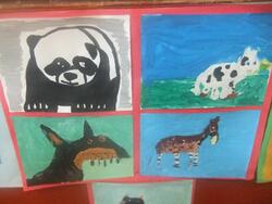 Notre exposition d'arts visuels sur le thème des animaux