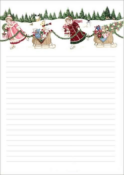 Addobbi di Natale: Le carte da lettere di Natale 2021 pag 6