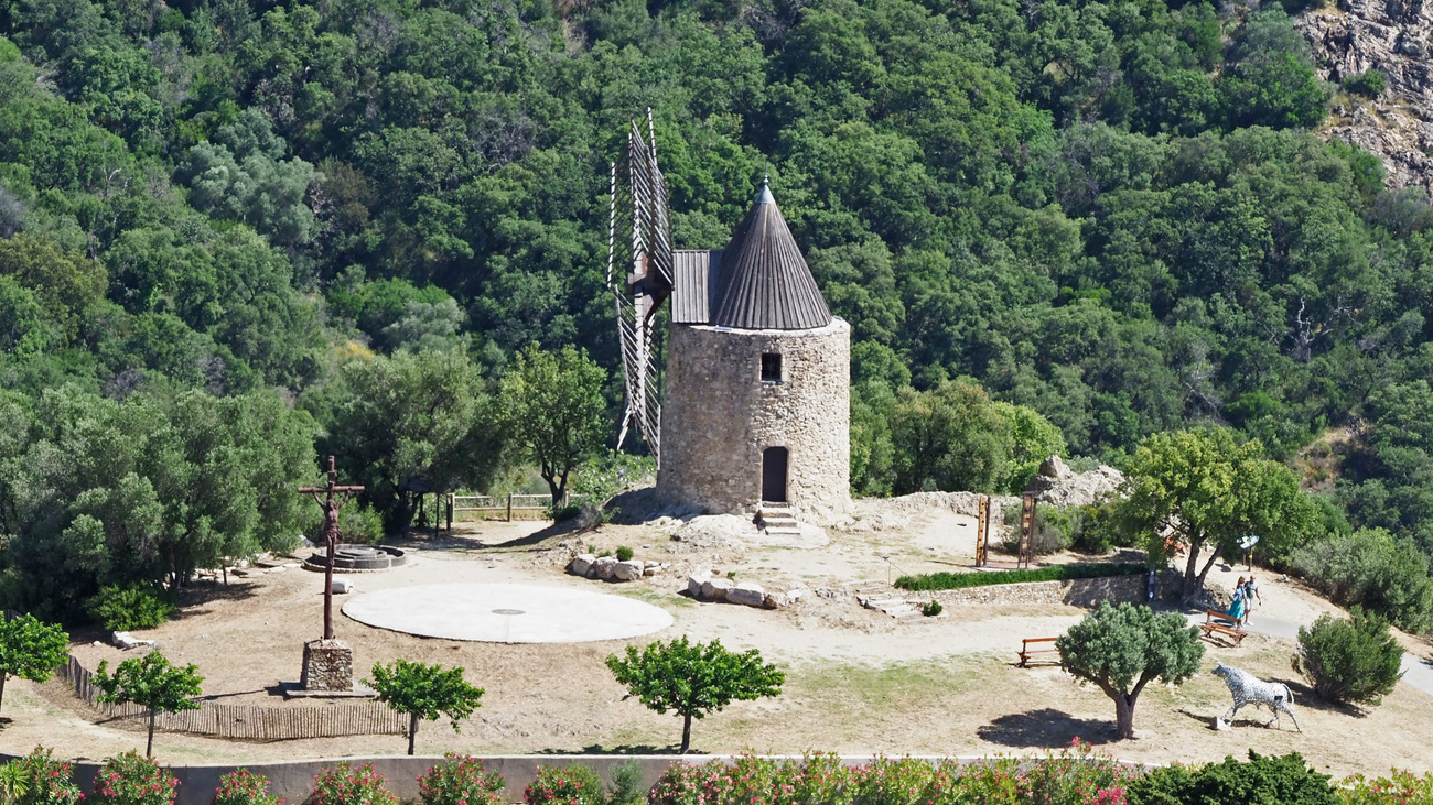 11/7 excursion à Grimaud - le moulin