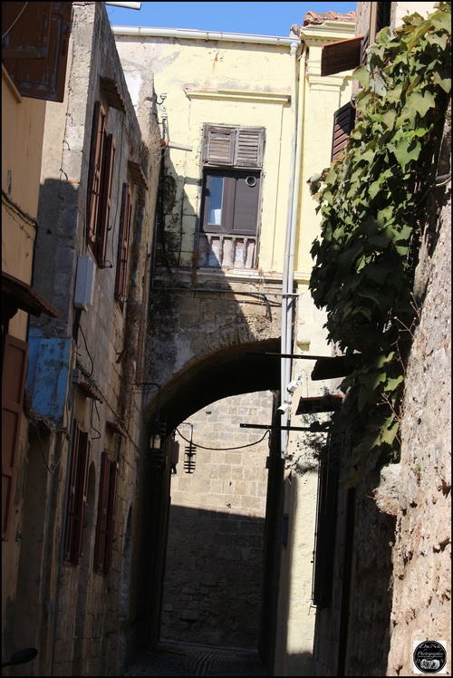 La vieille ville de Rhodes, l'île de Rhodes