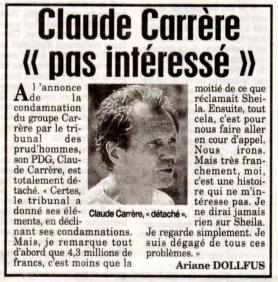 Claude Carrère : Chante, Chante, Chante...