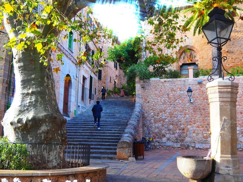 Fornalutz - joli village au dessus de Soller - majorque 