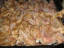 ailes poulet marinées