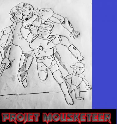 Space Musketeer vs Space Musketeer