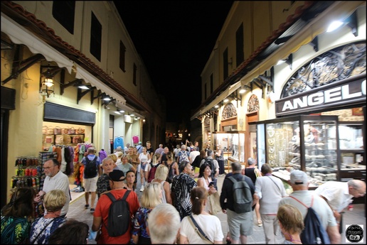 La vieille ville de Rhodes, l'île de Rhodes