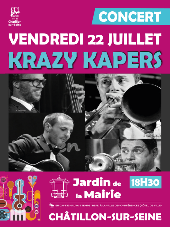 The Krazy Kapers ont enflammé le public Châtillonnais !