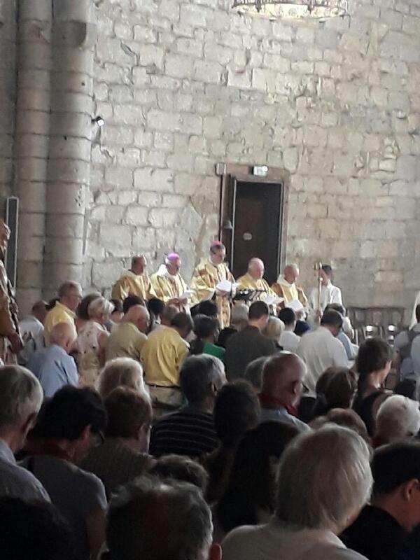 Messe et procession de la "Fête Dieu"