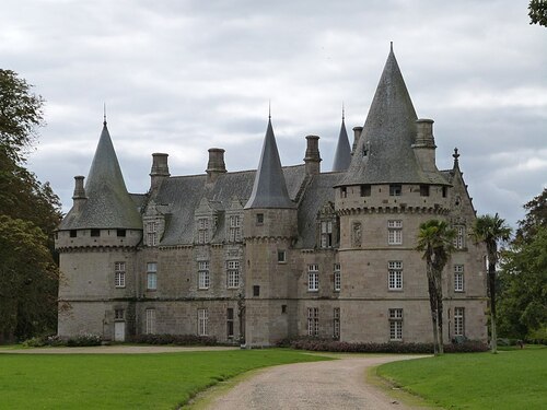 Château de Bonnefontaine à Antrain (Ile et Vilaine)