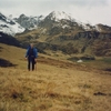 Passage au plateau d'Arrioutort (photo du 22 12 1995)