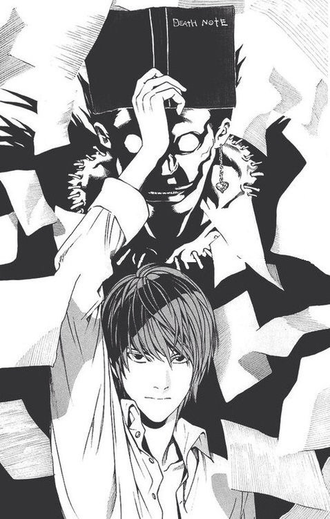 Image de death note, anime, and kira