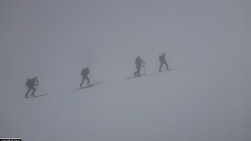 Dimache 25 février, col de la Valette